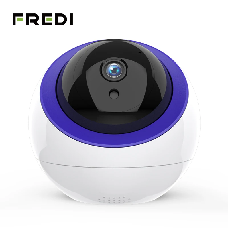 FREDI 1080P камера видеонаблюдения, интеллектуальная, с автоматическим отслеживанием, облачная, IP камера, Домашняя безопасность, беспроводная, WiFi, CCTV камера с сетевым портом