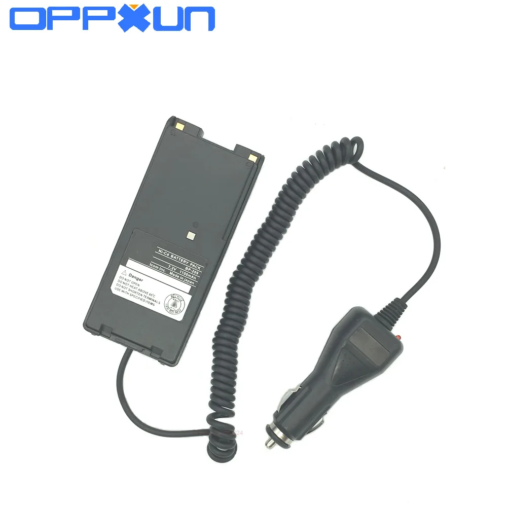 Адаптер для автомагнитолы OPPXUN с разъемом радио и зарядки ICOM/V82/A6 T3H F3GS/F11 comunicador yaesu |