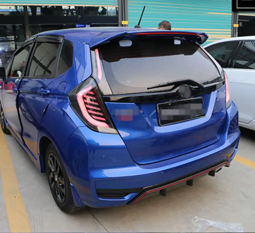 Автомобильный Стайлинг светодиодный задний фонарь для Honda FIT хвост светильник в