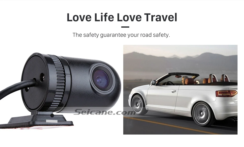 Seicane 140 градусов широкоугольный 720P USB HD DVR USB камера Запись видео Поддержка Android 7,1 6,0 5,1 автомобильный Радио DVD