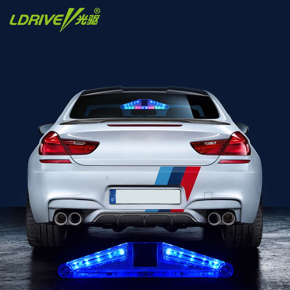 Новый складной автомобильный стробоскоп для лобового стекла аварийный