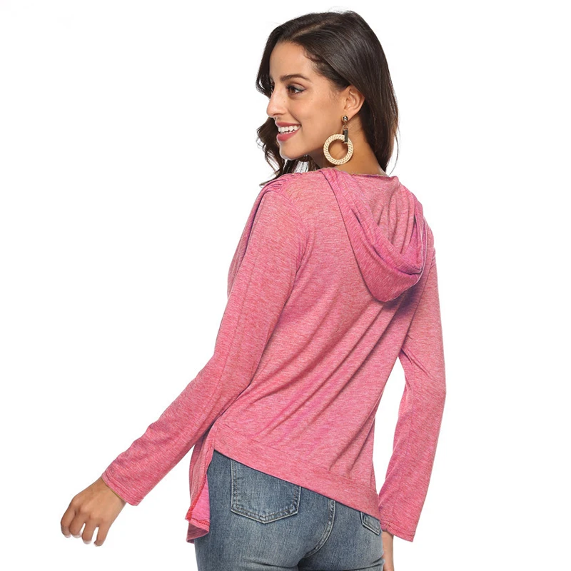

2019 Fashion Casual Solid New Style Summer Tops Sexy Women T Shirt Full Women's Summer Blouses 2019