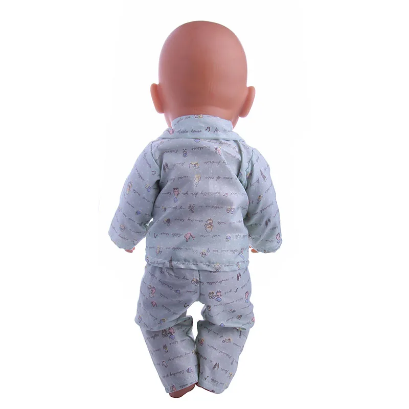 

Lucky doll fashion cotton doll pajamas for 43 cm baby doll accessories children's best Christmas gift for selection