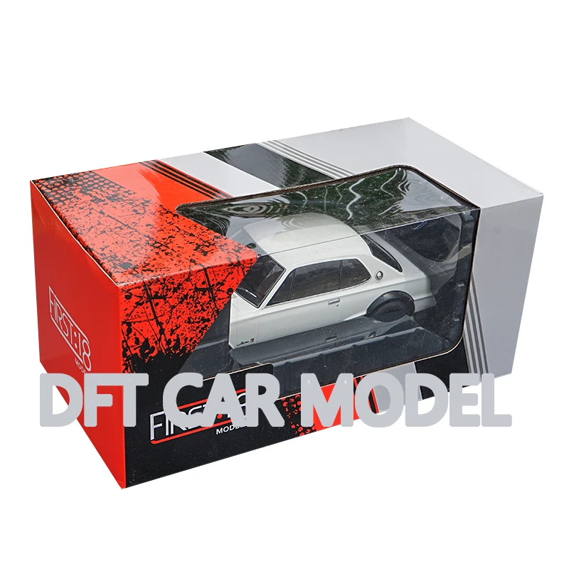 1:18 Масштаб игрушечный автомобиль из сплава ttipple 9 SKYLINE GTR KPGC10 GT-R модель спортивного автомобиля детская игрушечная машинка авторизованный