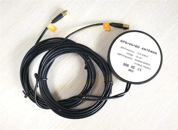GPS + 4G BD2 комбинированная антенна GM124B SMA интерфейс активная внешняя автомобильная 3