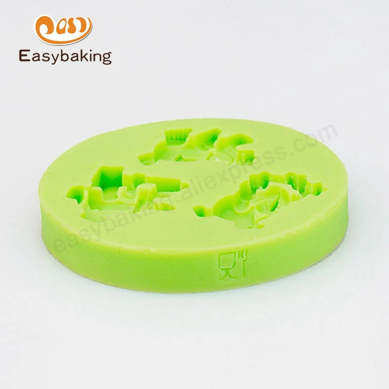 Мульти счастливый снеговик искусство ремесла кексы силиконовая форма