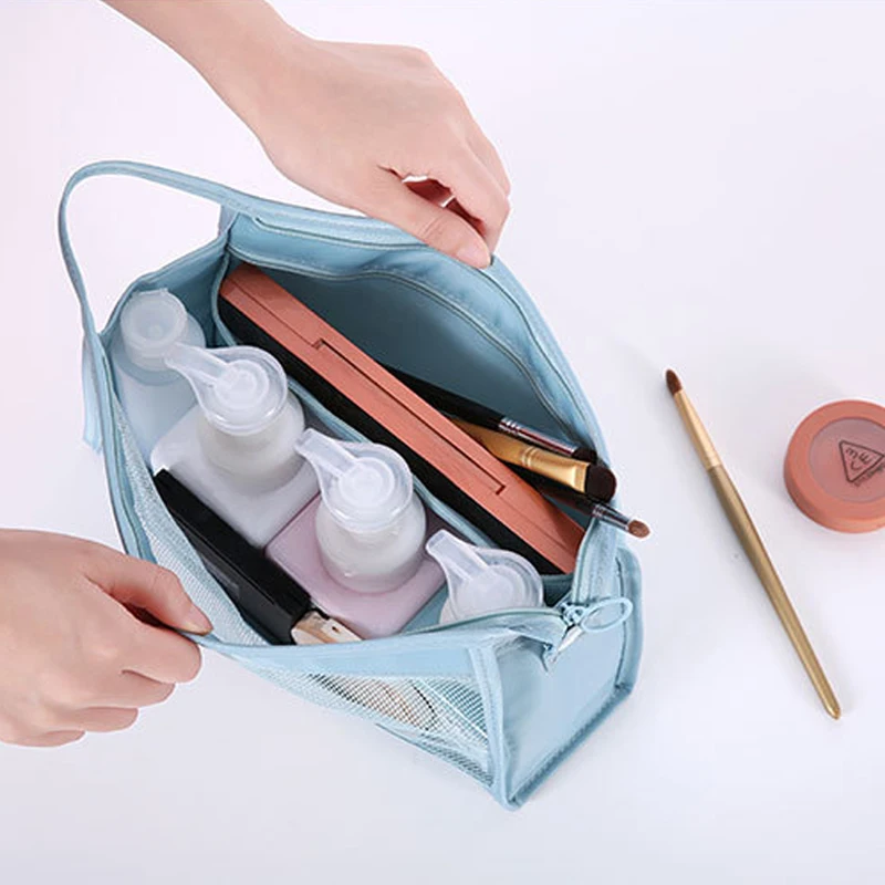 Travel Organizer Handbag Purse Large liner Lady Cheap Female Tote high quality Make Up Bag Women Cosmetic MakeUp bag | Дом и сад