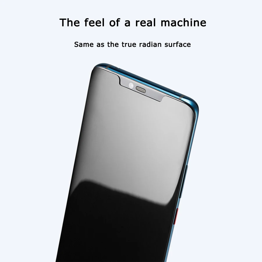 Вуконг» полное покрытие УФ-Жидкий Клей закаленное Стекло для huawei Коврики 20 Pro изгиб края крышки Экран протектор для huawei P30 Pro