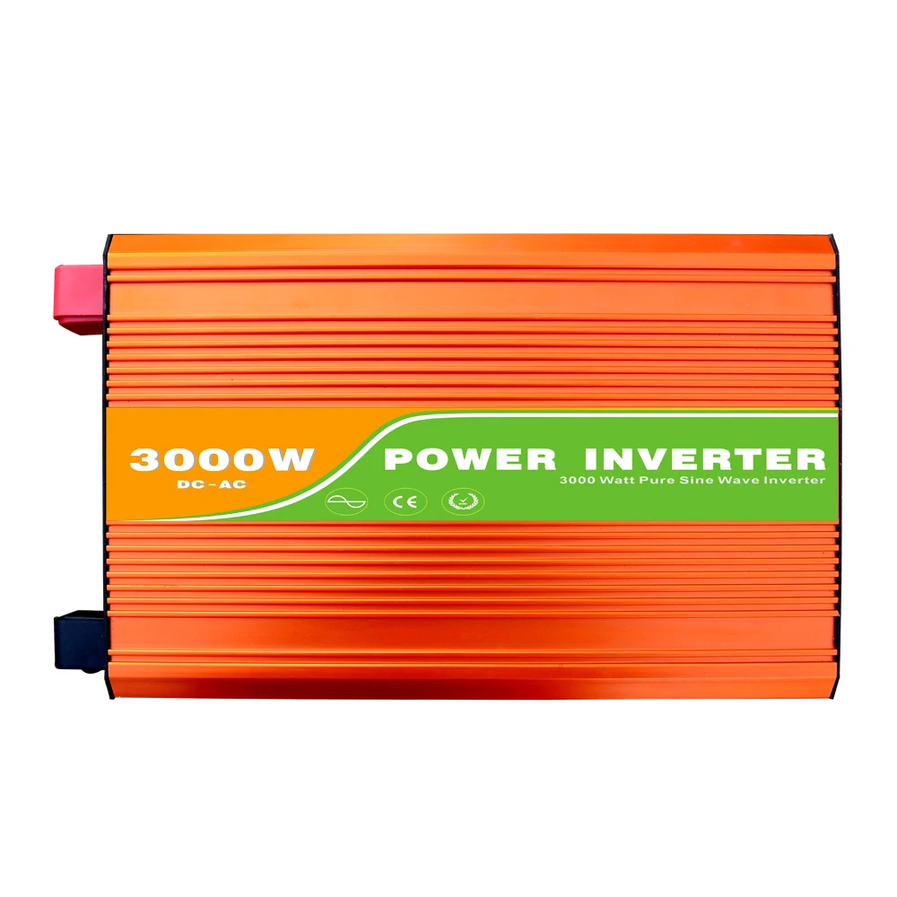 Цифровой 24VDC(21 30V) 3000W Off Grid Inverter to 100 240VAC Ouput Surge 6000W Pure Sine Wave Solar Wind С USB|Инверторы и