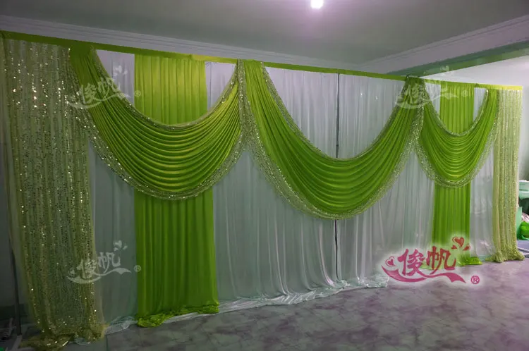 Красивый Королевский синий свадебный фон с блестками из ледяного шелка