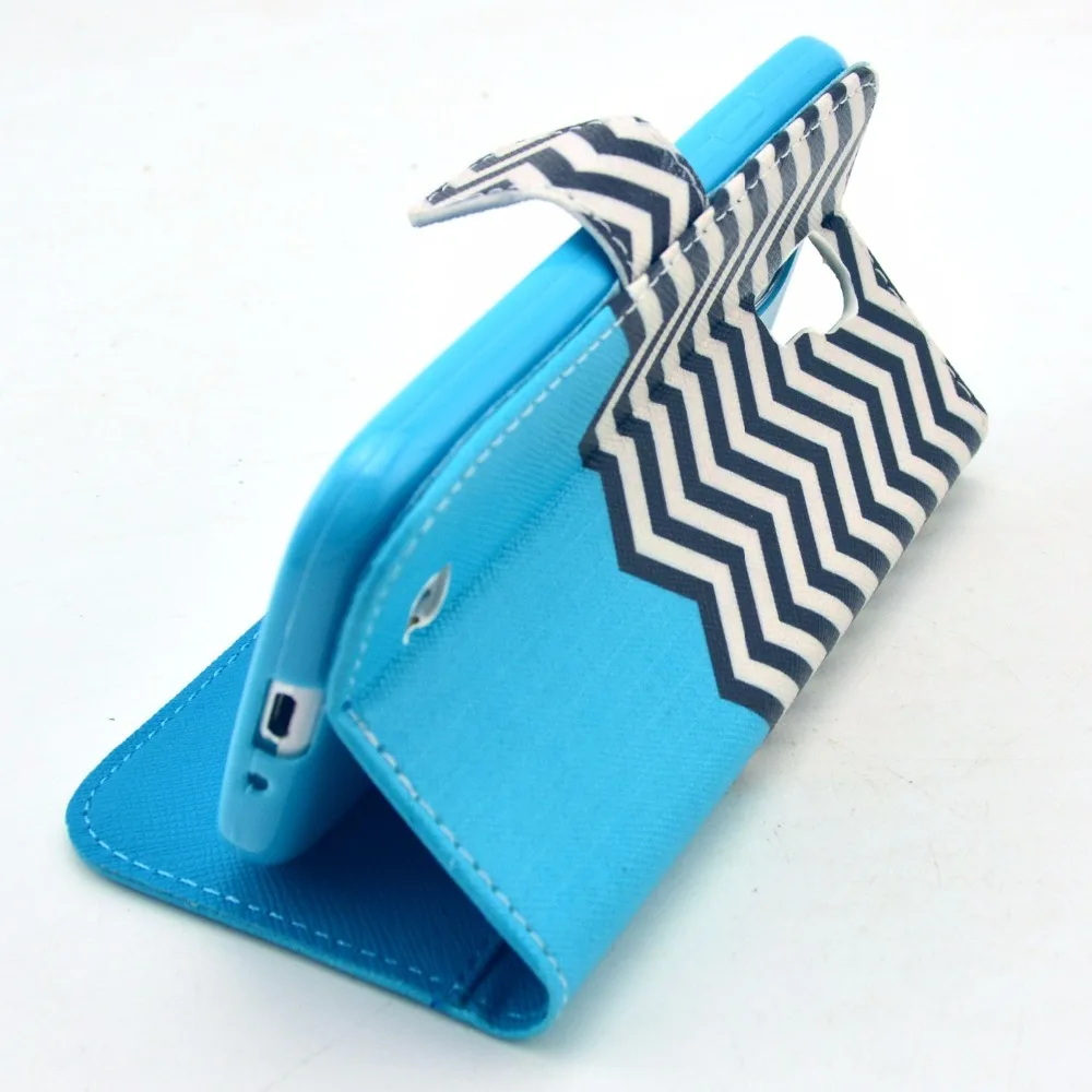 Мода Роскошные PU Кожа Сотовый Телефон Flip Case Cover For Samsung Galaxy S4 5.0 дюймов Мягкий