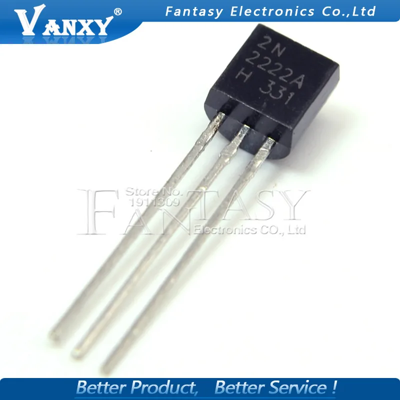 100 шт. 2N2222 2N2222A TO 92 TO92 транзистор новый и оригинальный IC|transistor 2n2222a|transistor 2n2222transistor