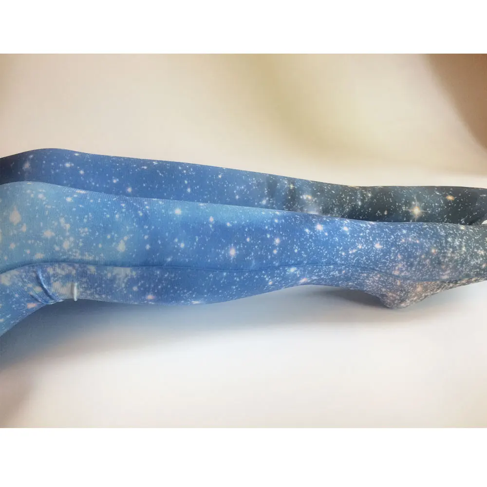 Новые колготки Harajuku для женщин с принтом Galaxy &amp Star | Женская одежда