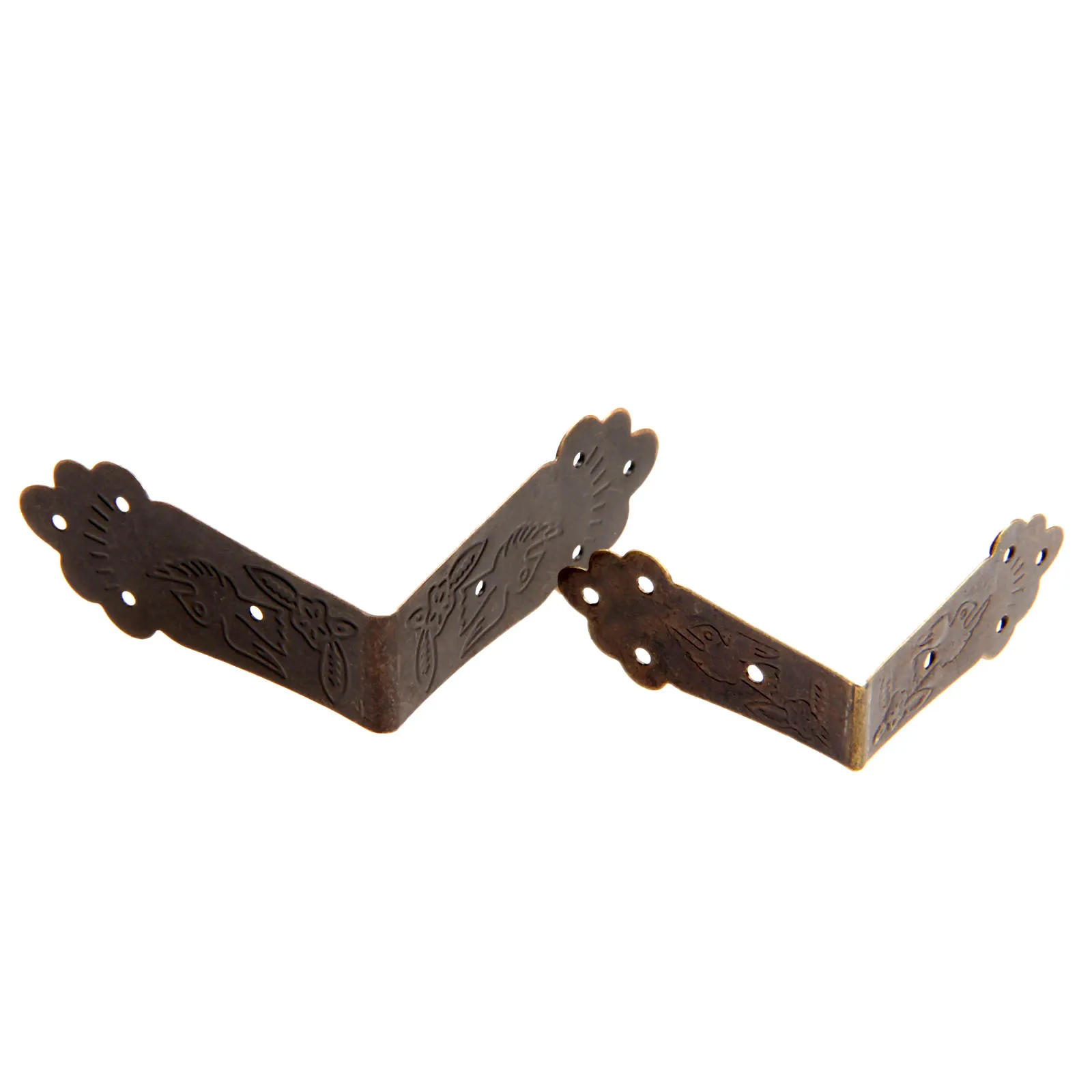 4 шт. винтажные защитные угловые кронштейны для мебели|Угловые кронштейны| |