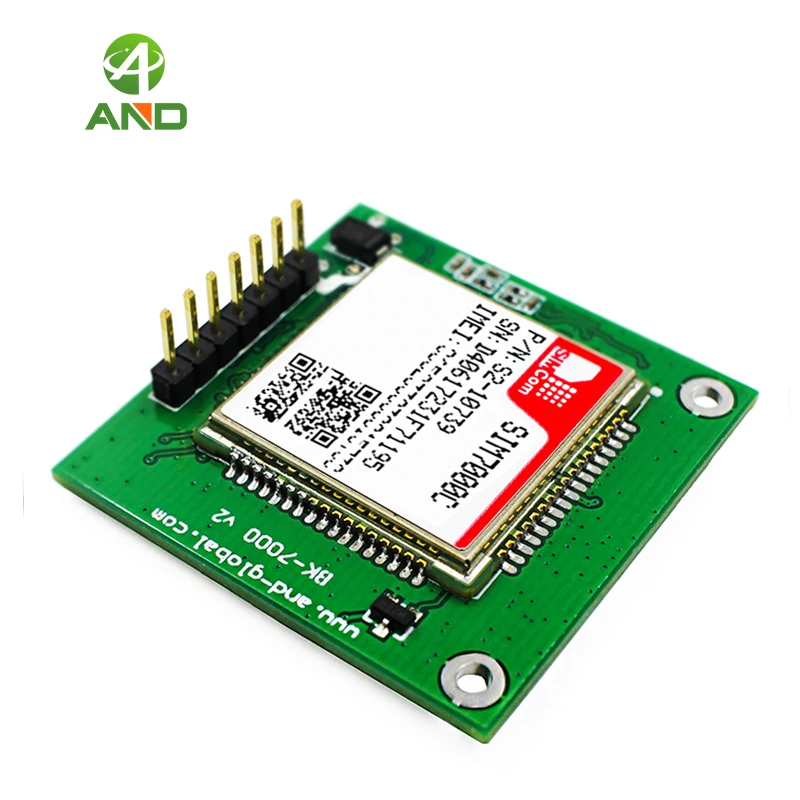 Для китайских диапазонов LTE CATM1 EMTC NB многомодовый модуль SIM7000C MINI доска breakout board