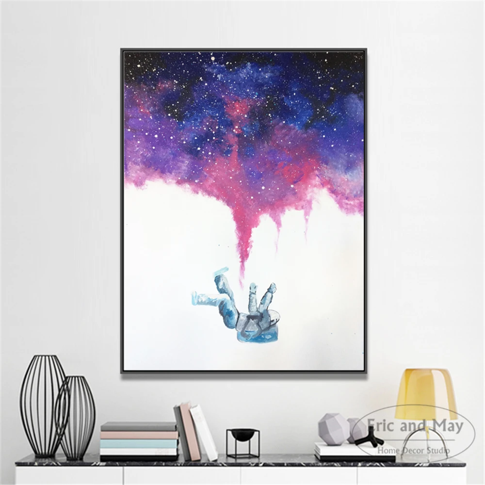 Surreal Dream Crayon Рисование постеры и художественная печать на холсте декоративные