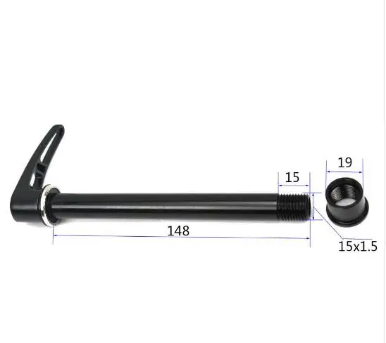 MTB bike alloy передние оси 100x15 мм быстросъемный шпагат с lockut 15 горный велосипед QR
