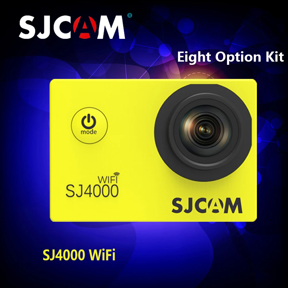 Оригинальная Экшн камера SJCAM SJ4000 wifi SJ 4000 спортивная водонепроницаемая на шлем Full