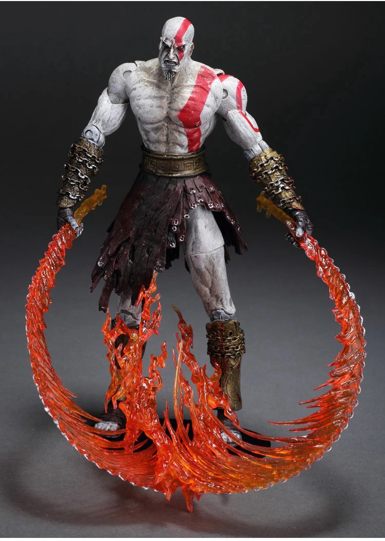 God of war 2 divina retribution Кратос призрак Спарты 7 pollice ПВХ фигурка куклы giocattoli per bambini brinquedos