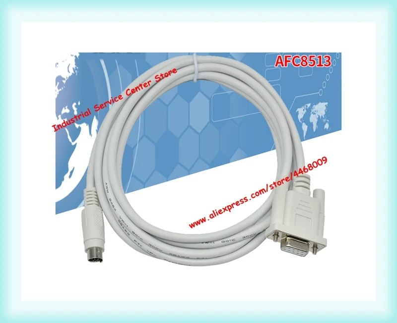 Применимый PLC Кабель для программирования кабель скачивания данных AFC8513 круглая