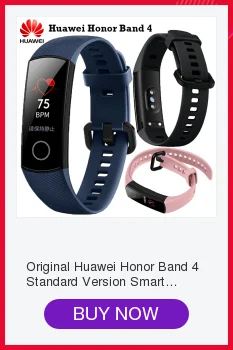 huawei Honor Band 4 стандартная версия смарт-браслет сенсорный цветной экран монитор сердечного ритма во время сна водонепроницаемый