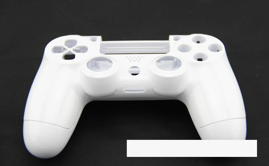 Гладкий черный/белый чехол для замены корпуса защитный PS4 Playstation 4 игровой