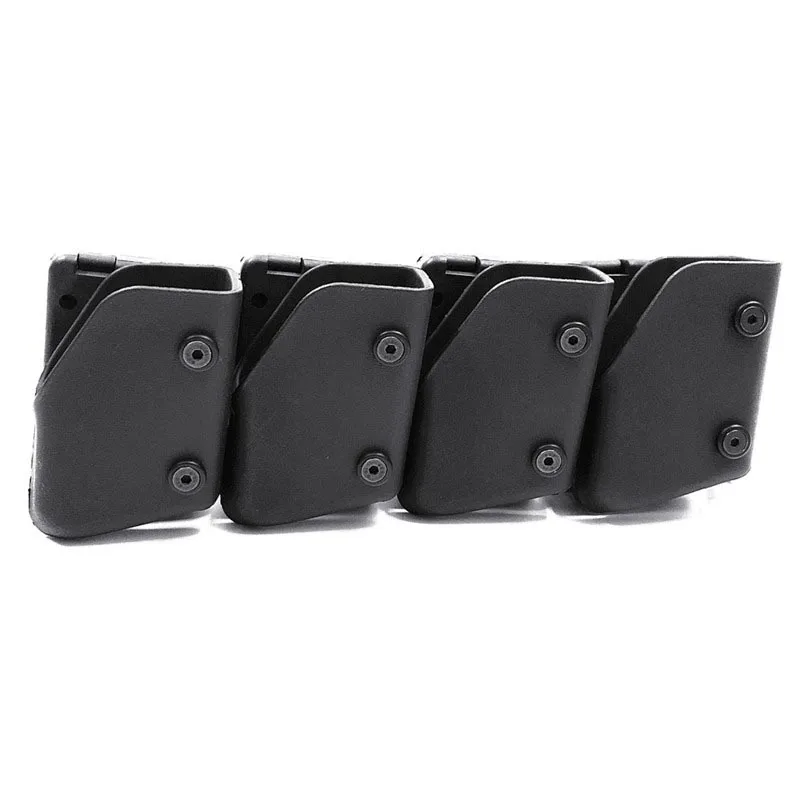 4PCS-BK TB-FMA IPSC мульти-угол скорости чехол IPSC Регулировка пластиковый подсумок стрельба конкурент шутер скорость Маг кобура - Цвет: 4PCS-BK