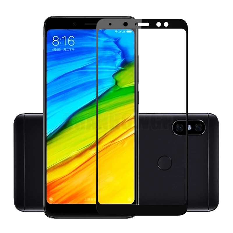 Закаленное стекло для Xiaomi Pocophone F1 Mi A2 Lite Redmi 5 Plus 6 6A S2 Note Pro 4X Global 5A Prime защита