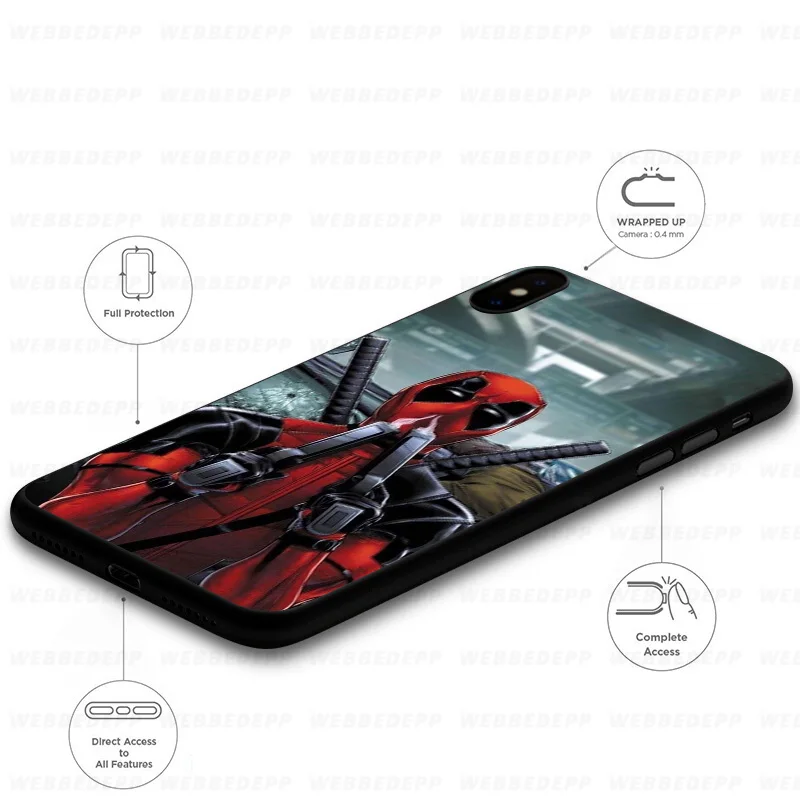 WEBBEDEPP мертвый бассейн классный мягкий чехол для Xiaomi Mi 9T 9 8 SE 6 A1 A2 A3 Lite MiA1 MiA2 MiA3 F1 MAX 3