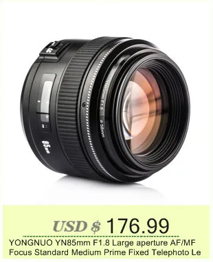 YONGNUO YN50mm F1.8 EF 50 мм объектив AF/MF автоматическая фокусировка стандартный объектив для Canon EOS 5D2 5D3 6D 7D 60D 70D 650D 1200D DSLR камера