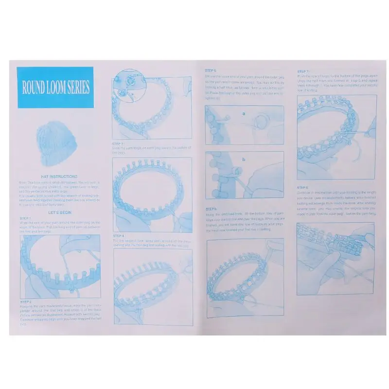 

24CM Classical Round Circle Hat Knitter Knifty Knitting Knit Loom Kit Green