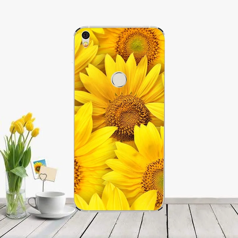 Мягкий чехол из ТПУ для Alcatel Shine Lite 5080X 5 дюймовый силиконовый с принтом OT 5080 X