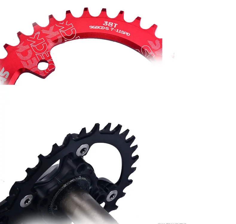 DECKAS BCD96 Al 7075 CNC Mtb велосипед шатун для SHIMANO XTR M9000/XT M8000/SLX M7000 велосипед Узкий широкий цепное колесо