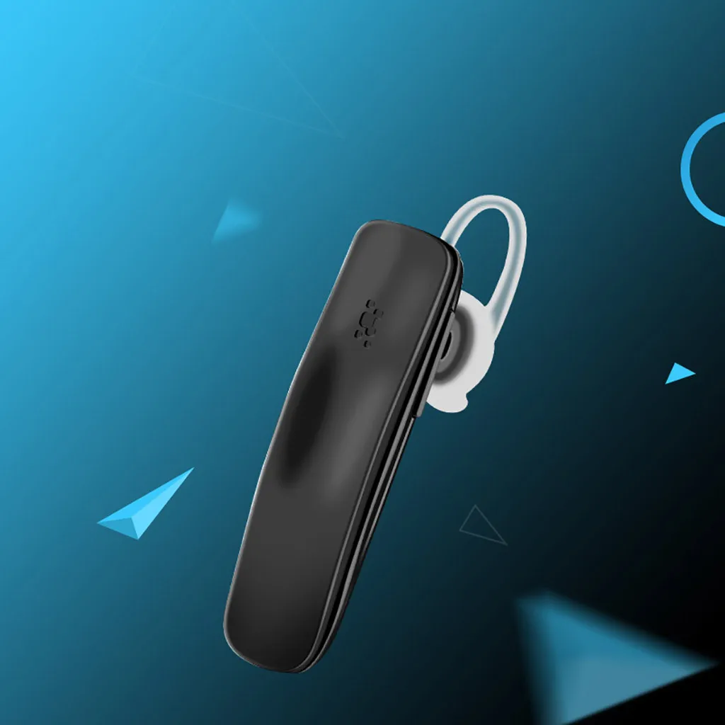 Одного уха Бизнес Беспроводной Bluetooth гарнитура с выключателем гарнитуры Шум