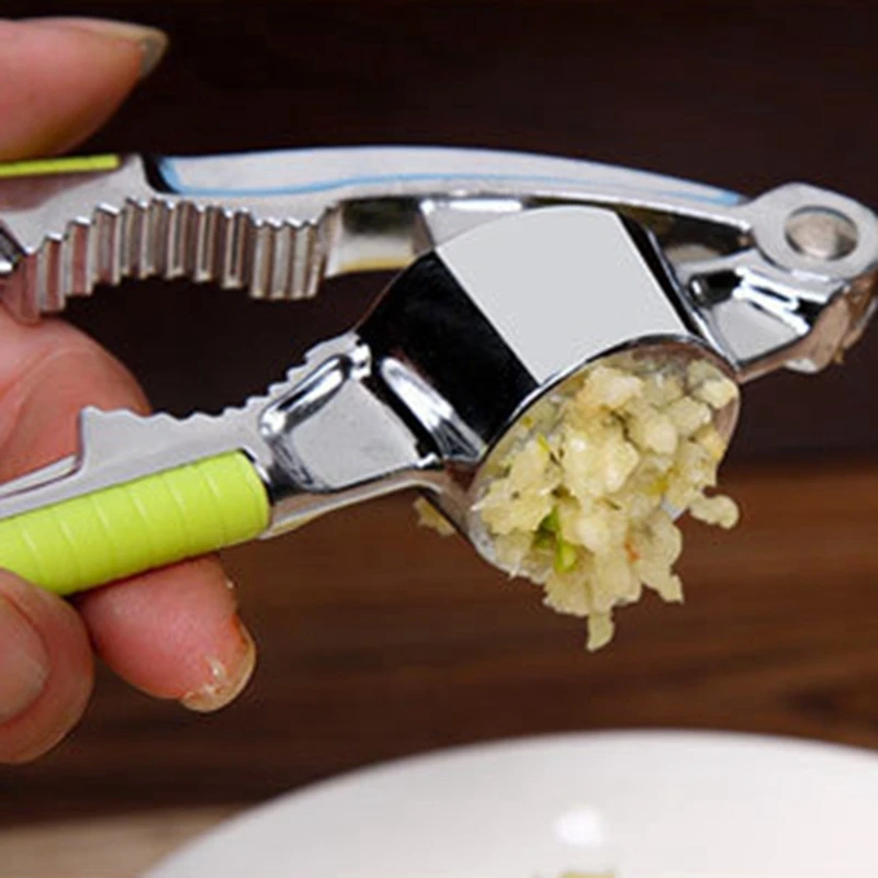 Пресс для чеснока измельчитель гаджет пресс имбиря и резак щипцы орехов дробилка
