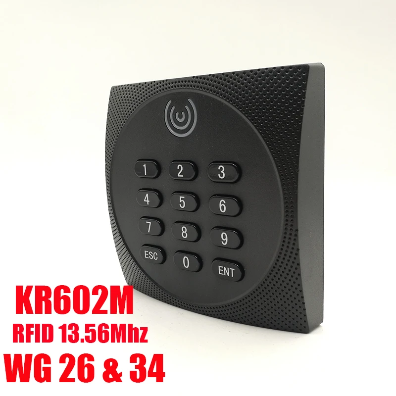 Водонепроницаемый кард ридер 13 56 МГц IC Wiegand 26/34 MF и пароль для система контроля