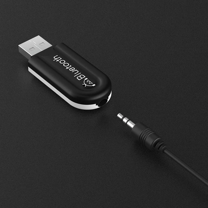Беспроводной Bluetooth 4,0 адаптер USB Bluetooth аудио ключ Музыкальный звуковой приемник для компьютера ПК ноутбука автомобиля функция Hands free
