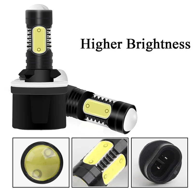 RXZ H16 5202 светодиодный H1 H3 светодиодный H4 светодиодный H7 H8 H11 9005 9006 880 881 P13W HB3 HB4 7,5 W COB светодиодный Автомобильная Противо-Туманная светодиодные лампы автомобиль супер белый