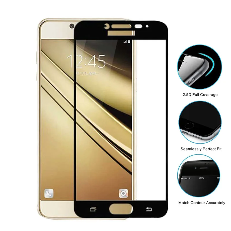 Lovekiss 9H взрывозащищенное Закаленное стекло для Samsung Galaxy A7 2017 A720 A720F чехол полное