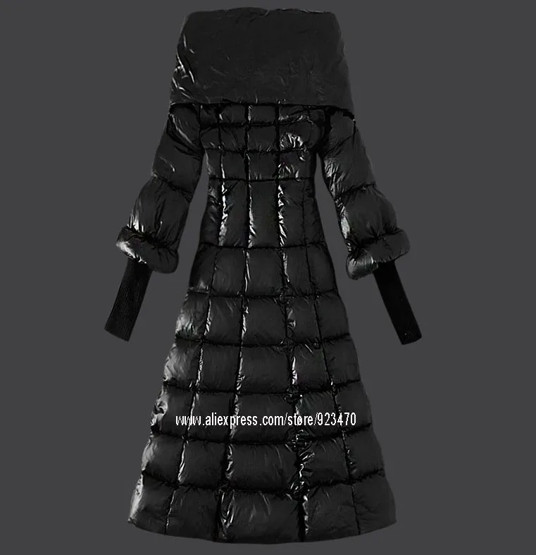 snow down dress women winter girl white x long | Женская одежда