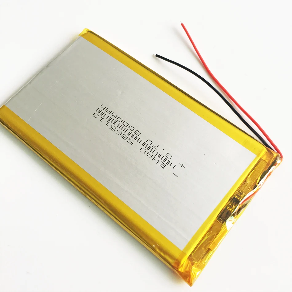 10x5565113 3 7 В 5000 мАч LiPo аккумуляторная батарея полимерный литиевый для GPS DVD PAD
