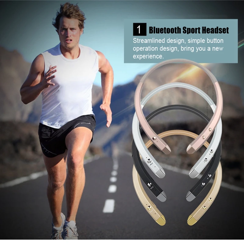 Bluetooth наушники Спорт Универсальный Беспроводной гарнитура для iPhone Samsung LG hbs913 и hbs