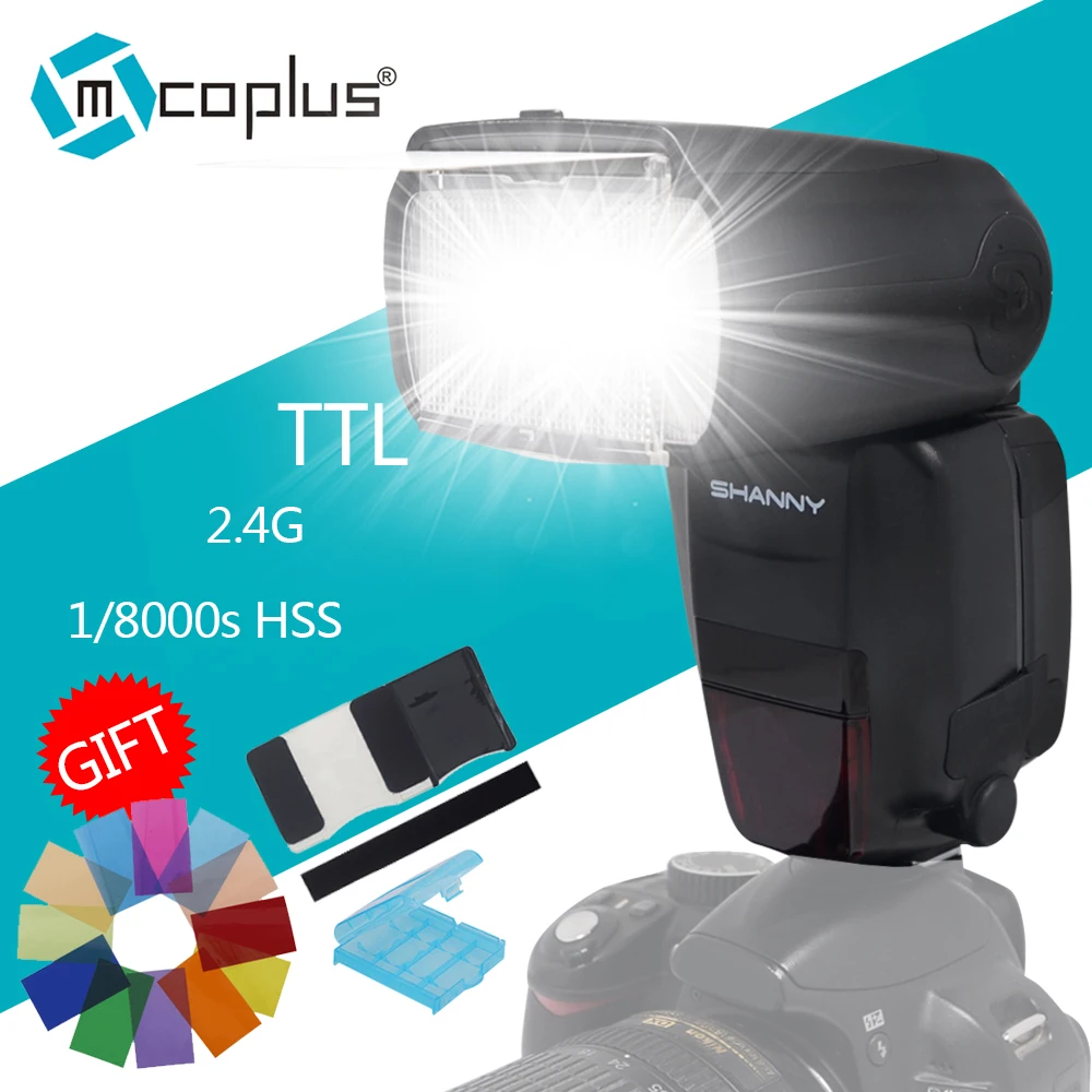 Shanny SN600EX-RF TTL1/8000 s HSS 2 4G Master Slave Speedlite Flash для Canon 1100D 1200D 550D 650D 700D 40D 60D 70D 7D 7DII 6D |