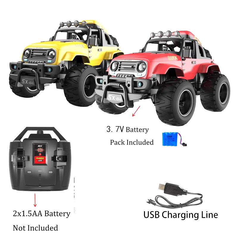 

1:14/18 High Speed Remote Control RC Car Cross-Country Car Off-Road Vehicle Big Model Climbing Cars Toy for Kids Adult Gift