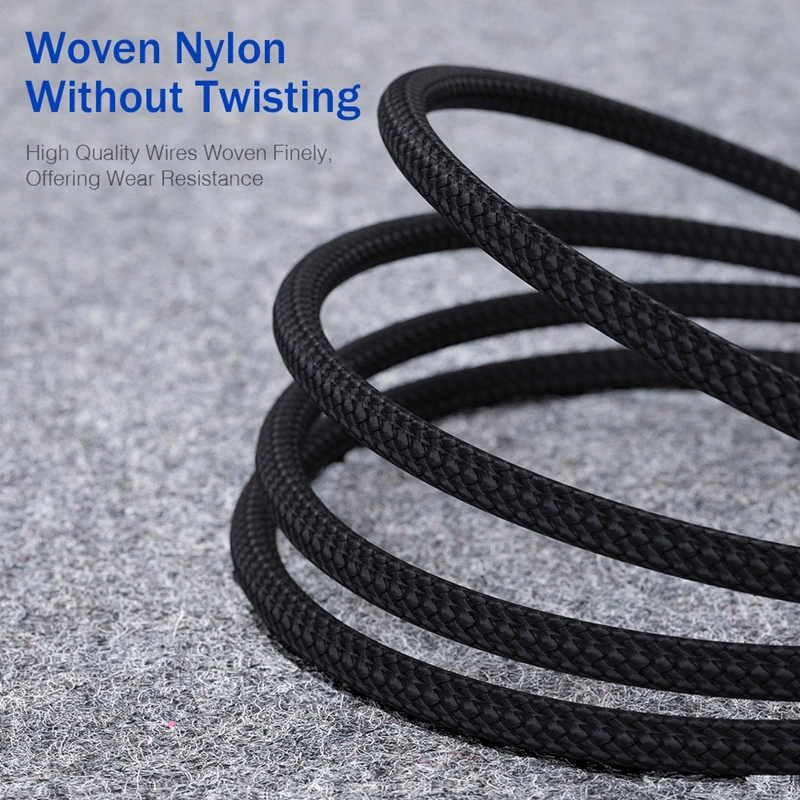 USB кабель для телефона быстрой зарядки и передачи данных Android Type C 3 в 1 Micro Apple Xiaomi