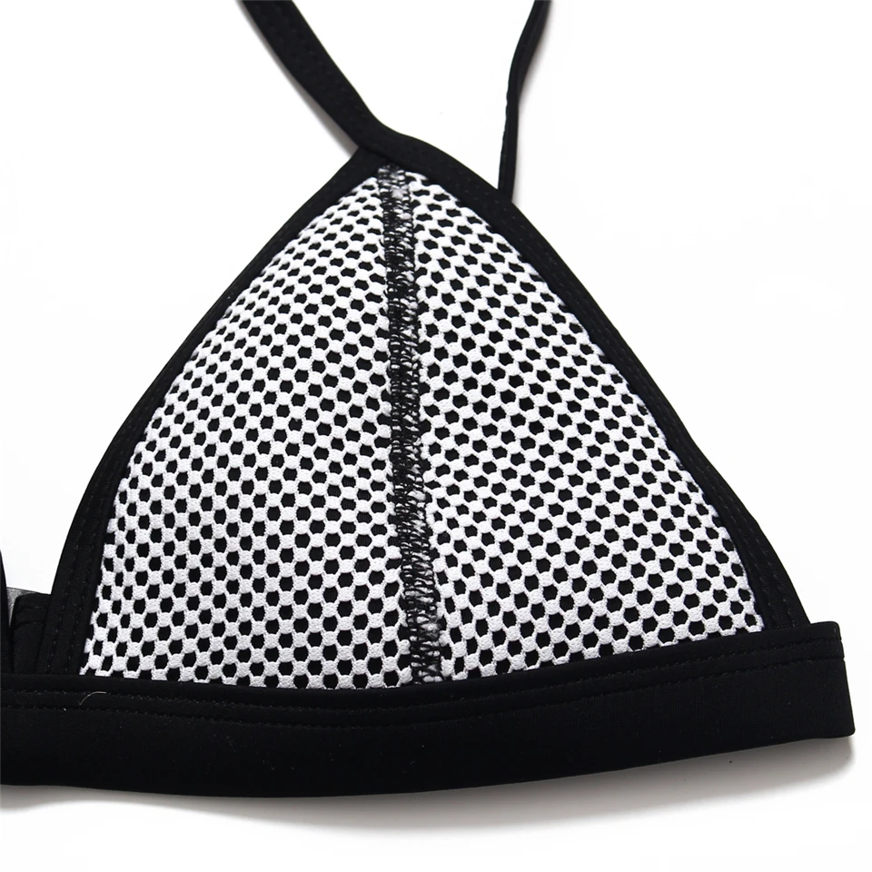 Женский сетчатый купальник JABERAI комплект бикини с пуш ап Водонепроницаемый 1 шт.