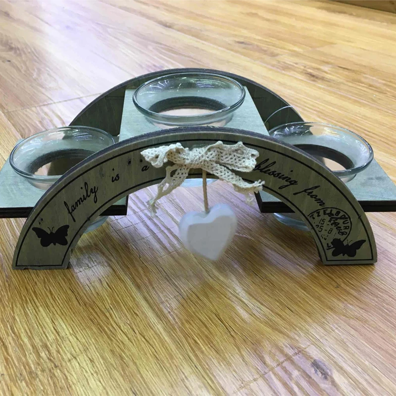 Новый мост цветочный горшок держатель сад настольных Свадебные украшения