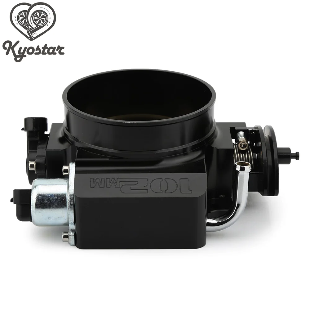 Алюминий 92 мм 102 мм дроссельная заслонка для GM LS1 LS2 LS3 LS6 LSX TB1021S черный серебристый