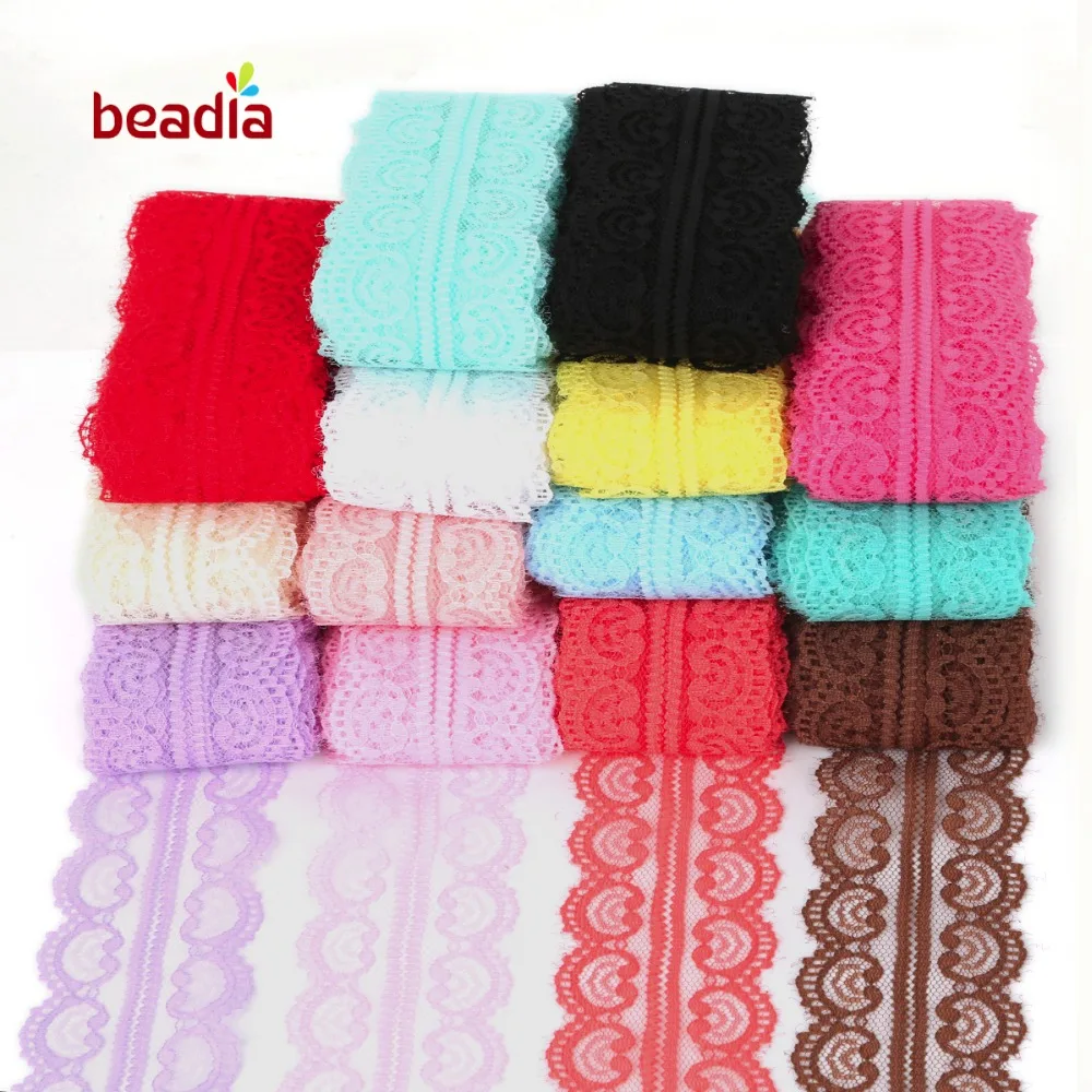 5 ярдов 45 мм без эластичной вышивки|trim fabric|5 yarddiy clothes accessories |