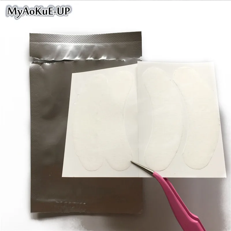 20 упаковок супер тонкие бумажные патчи для наращивания ресниц|eye pad for eyelash|for eyelash